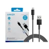 Anker PowerLine Select+ USB-C to USB 2.0 Cable 3ft - Black - Image 4